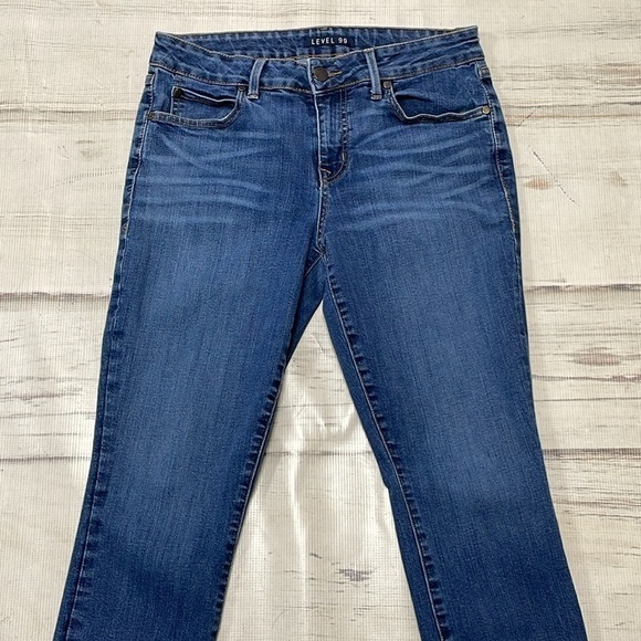 Level 99 Jeans Women's 29 Blue Faded Denim Skinny Ankle - Picture 4 of 11